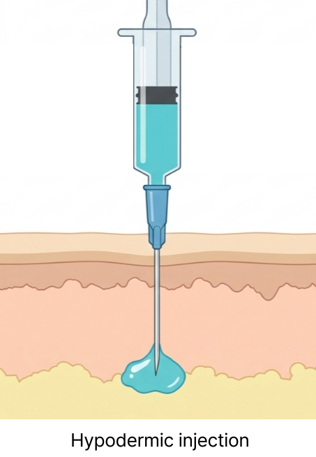 hypodermic injection